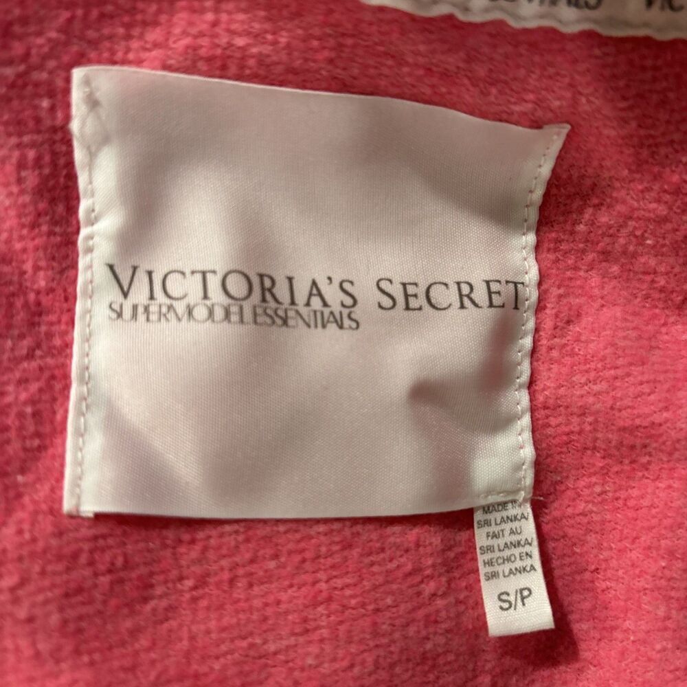 Victoria’s Secret Supermodel Essentials Angel Wing Rhinestones Pink Hoodie Small - Picture 11 of 16